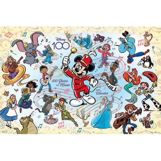 Disney【迪士尼百年慶典】歡慶周年 1000片拼圖 HPD01000-111