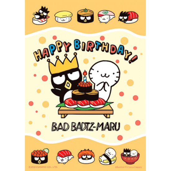 BAD BADTZ-MARU酷企鵝 壽司蛋糕 108片拼圖 HP0108-261